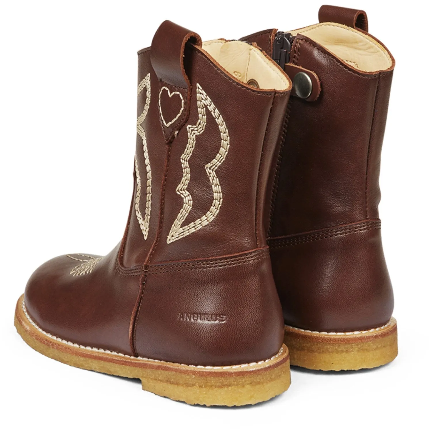 Angulus Angulus Brown Cowboy Boot