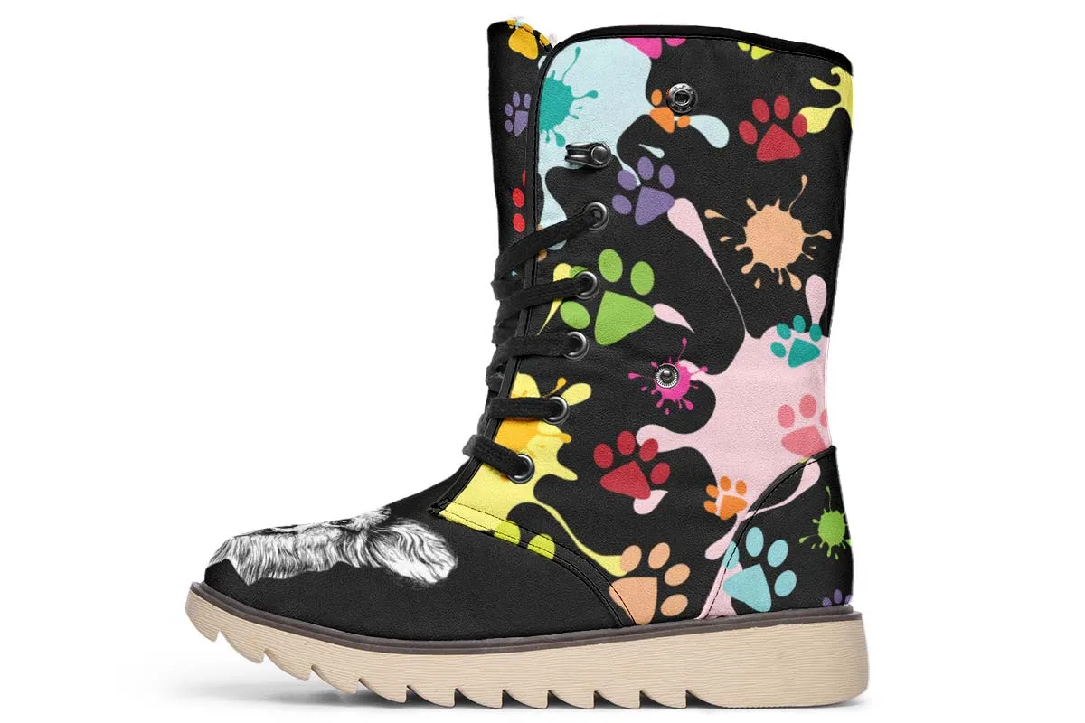 Artsy Corgi Polar Vibe Boots