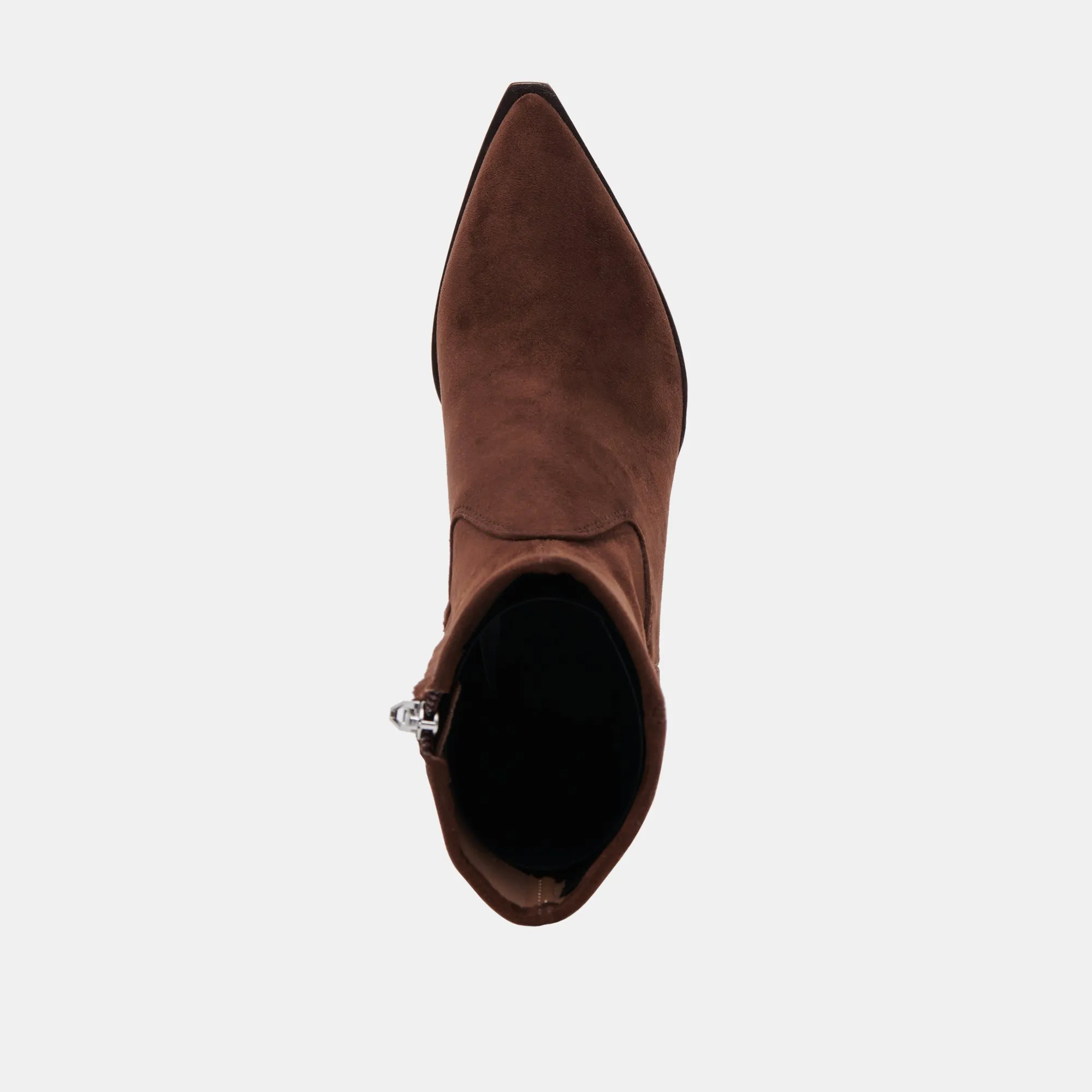 ARYA WIDE CALF BOOTS DK BROWN STELLA SUEDE