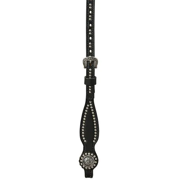 Back in Black Browband Headstall