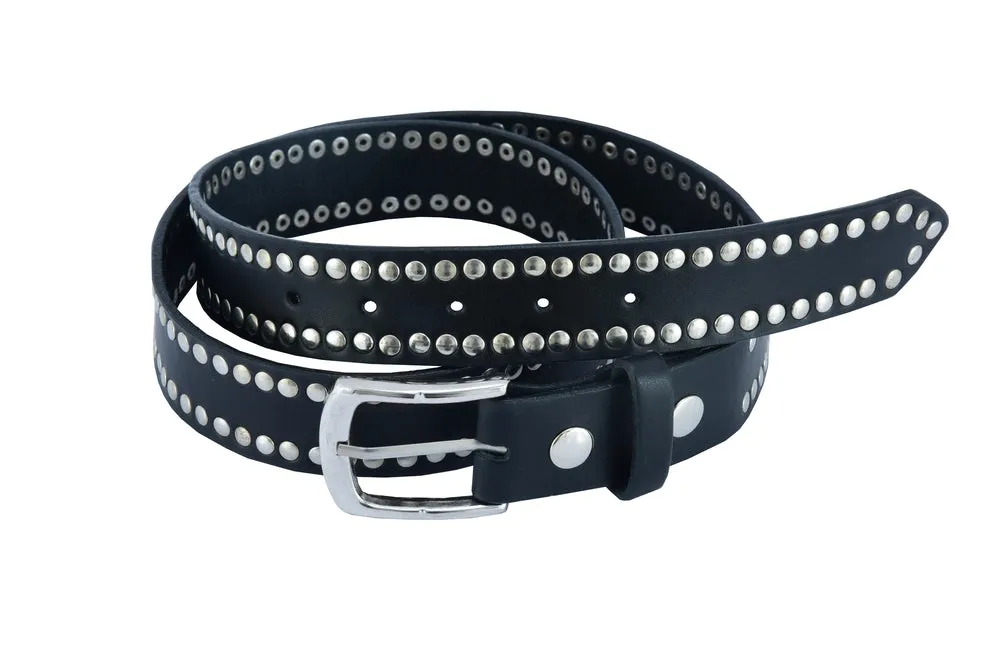 BLT2011 Premium Quality Studded Leather Belt