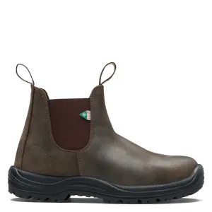 Blundstone Work & Safety Boot 180 in Rustic Brown