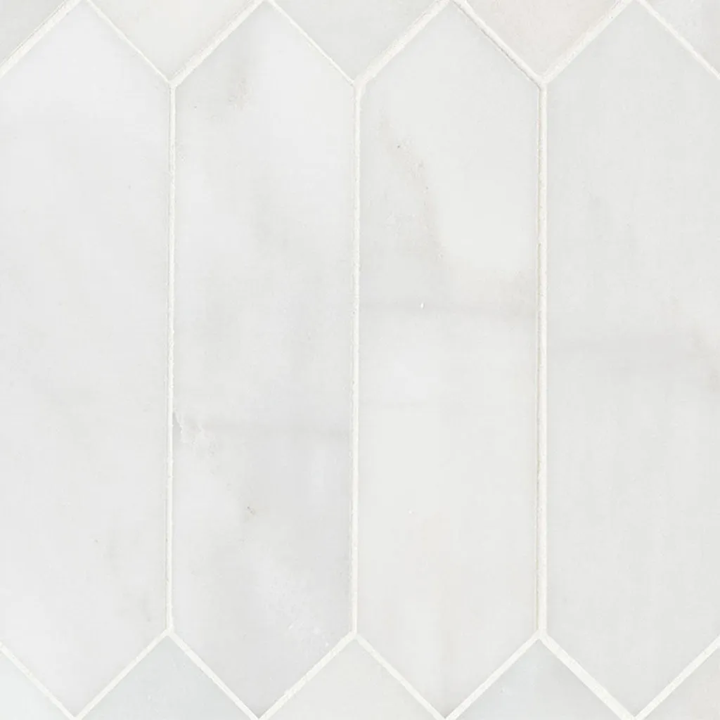 Carrara Marble Picket - Stone Tile