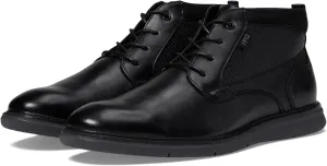 Chase Plain Toe Chukka Contemporary Fashion Boot Nunn Bush, black