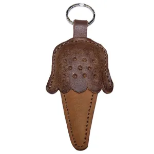 Chocolate Ice Cream Keychain