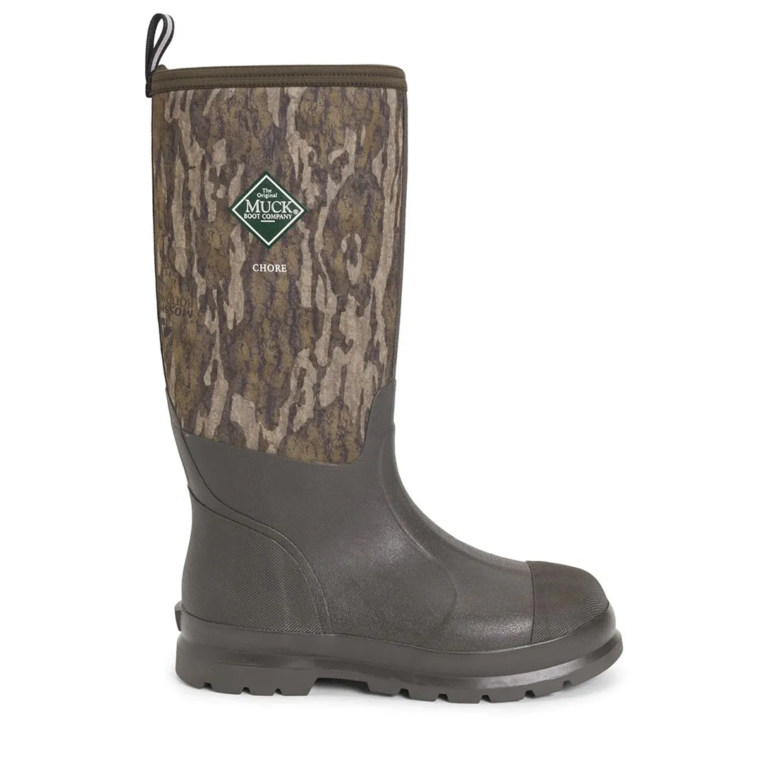 Chore Gamekeeper Tall Boots - Mossy Oak Bottomlands by Muckboot