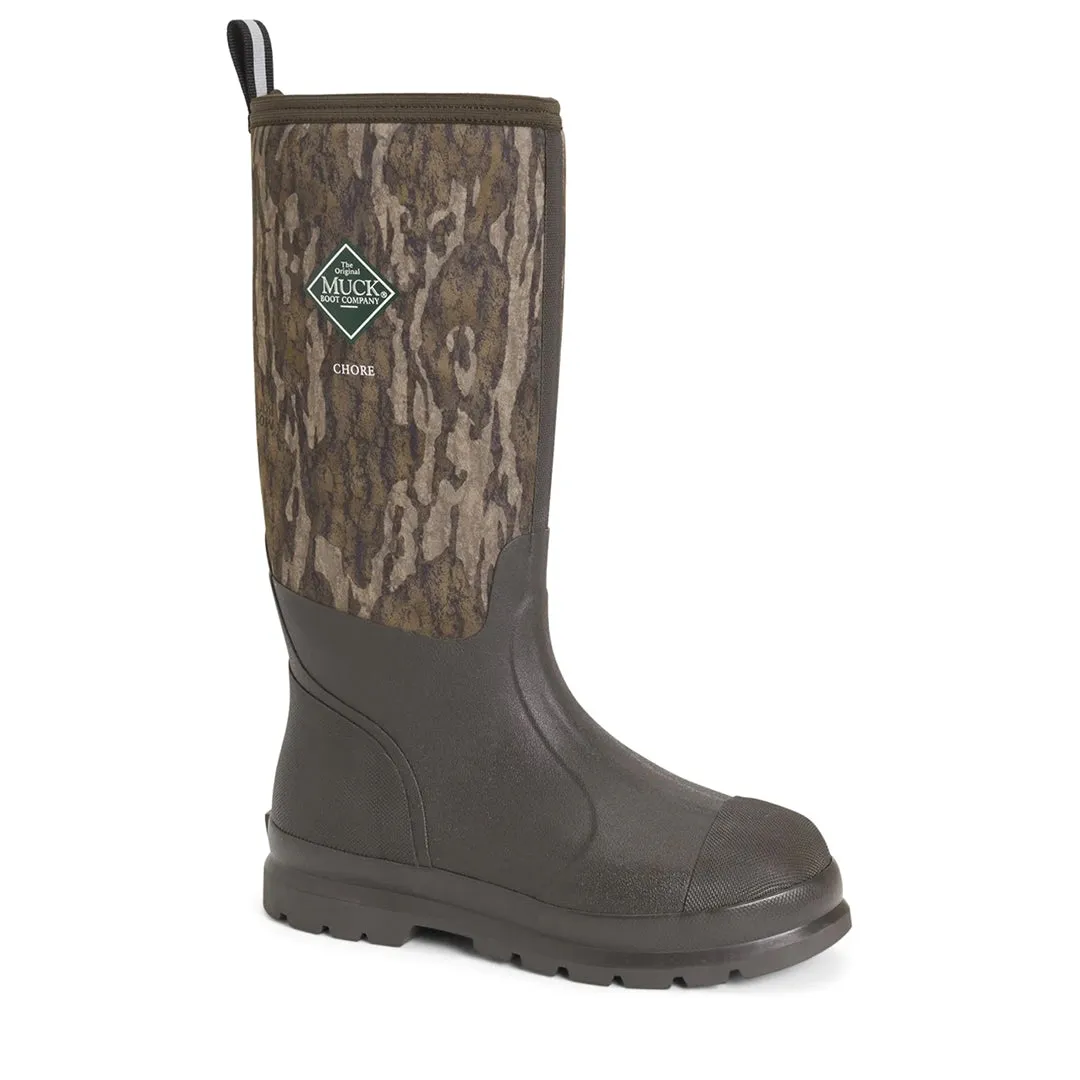 Chore Gamekeeper Tall Boots - Mossy Oak Bottomlands by Muckboot