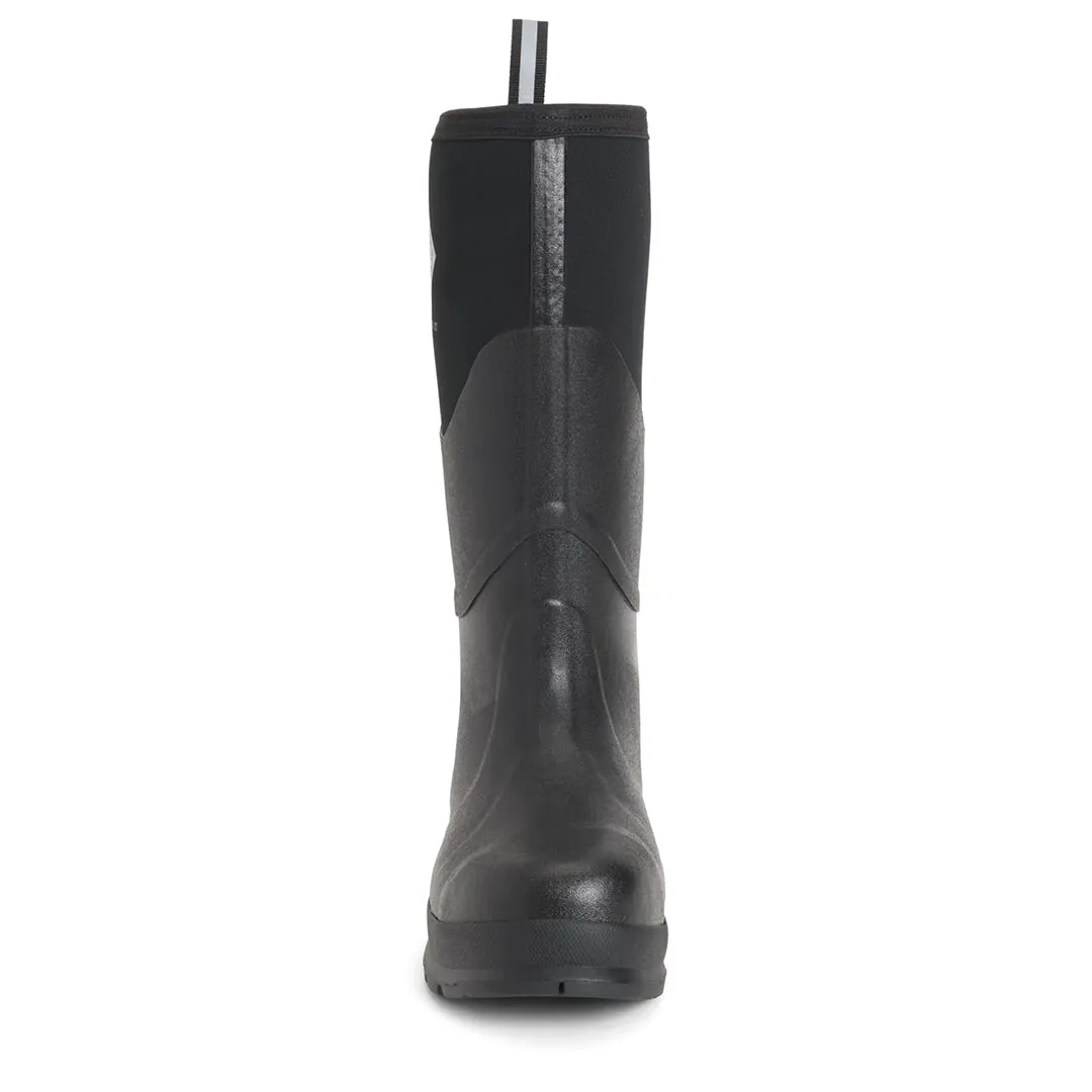 Chore Max Steel Toe S5 Safety Wellington - Black by Muckboot