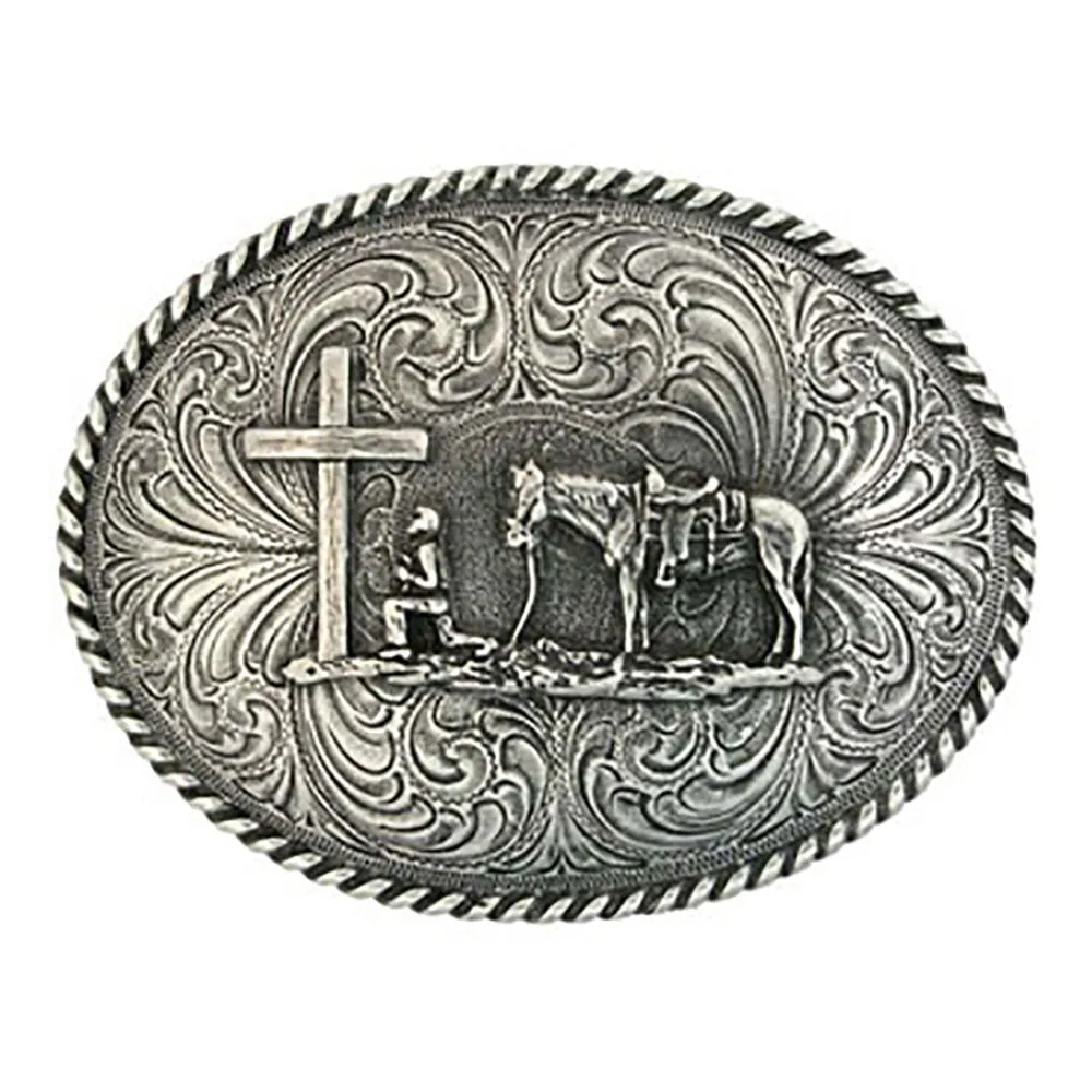 Christian Cowboy Buckle