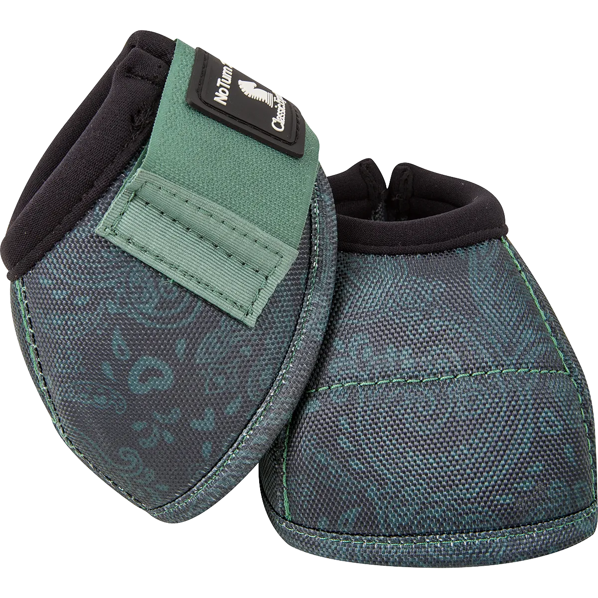 Classic Equine Dyno Turn Designer Bell Boot- Spruce Paisley