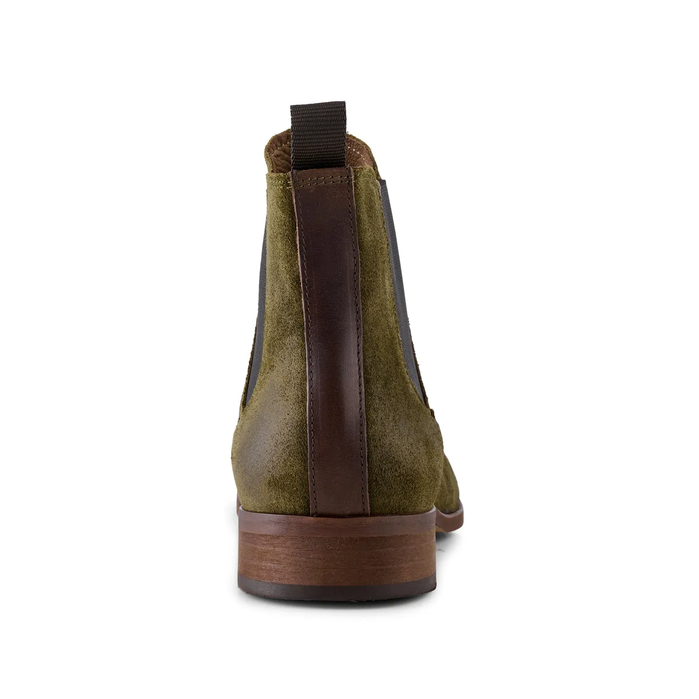 Dev chelsea boot waxed - KHAKI