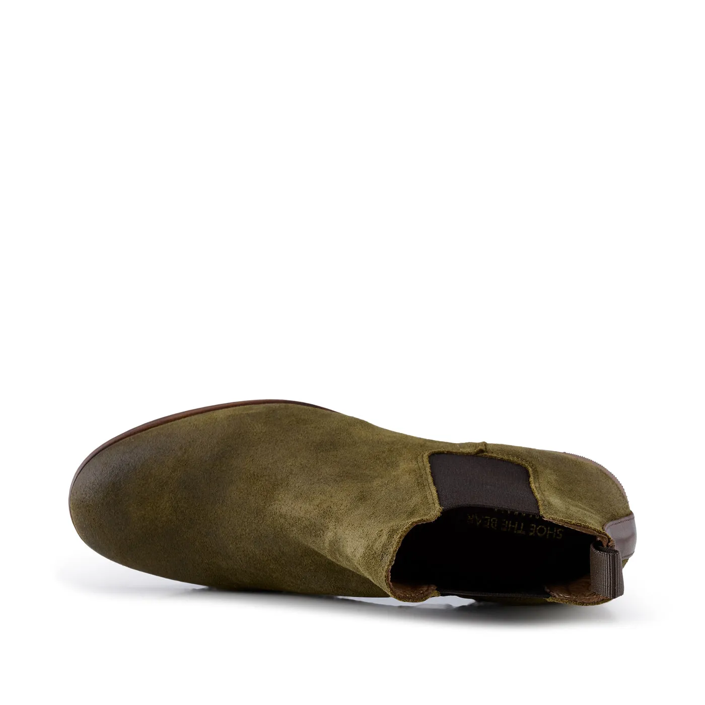 Dev chelsea boot waxed - KHAKI