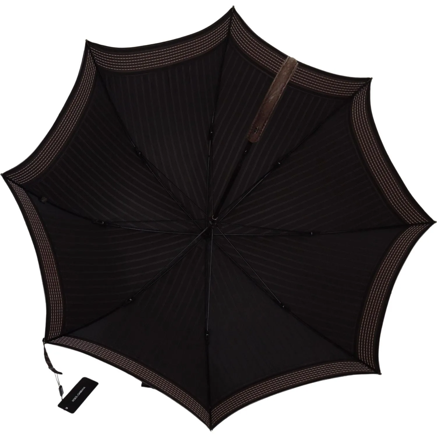 Dolce & Gabbana Elegant Striped Classic Umbrella