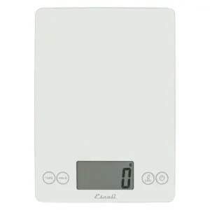 Escali Arti Glass Weigh Scale - Frost White