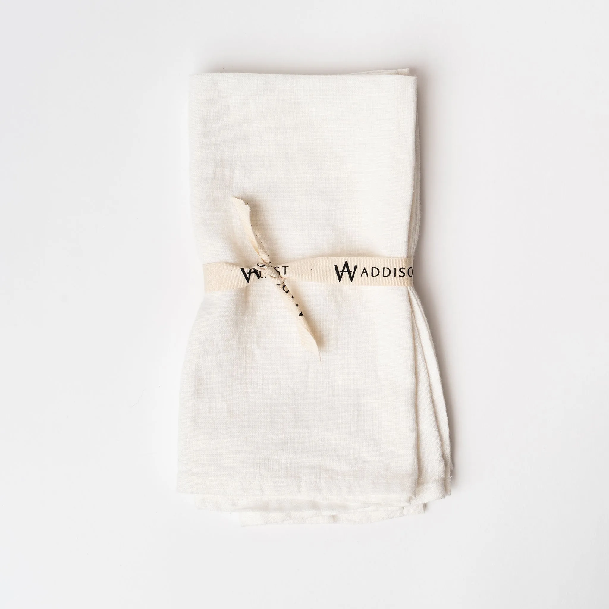 Linen Napkin Set - White