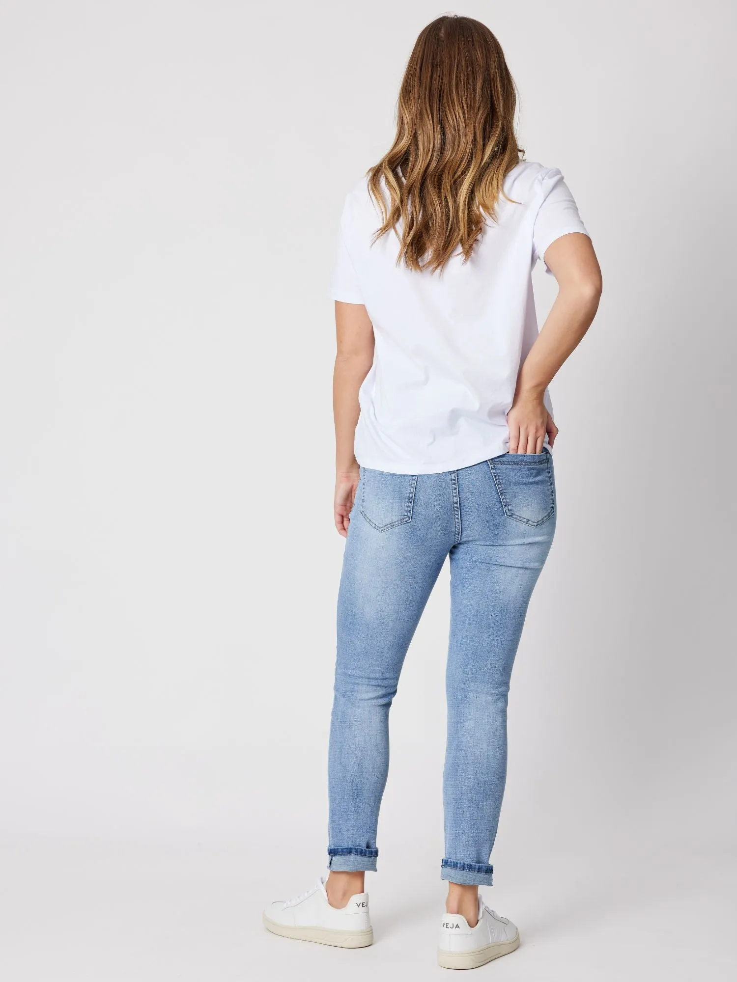 London Stretch Jogger Jean - Denim