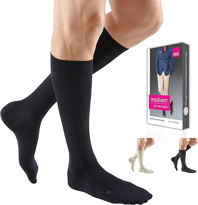 Mediven men select 20-30 mmHg calf closed toe standard