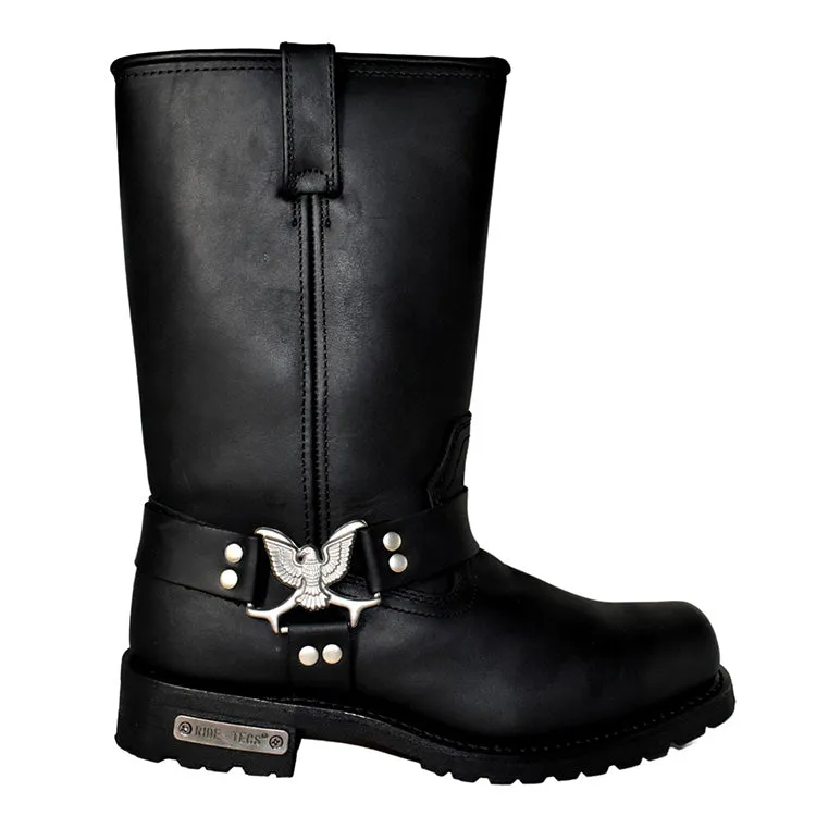 Men's 13" Side Zipper Boot Black