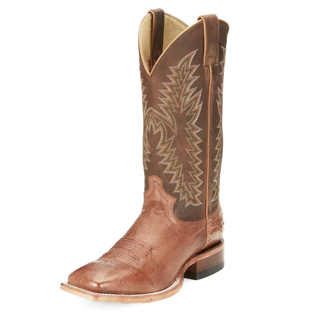 Men's Justin Breck Vintage Smooth Ostrich Boot