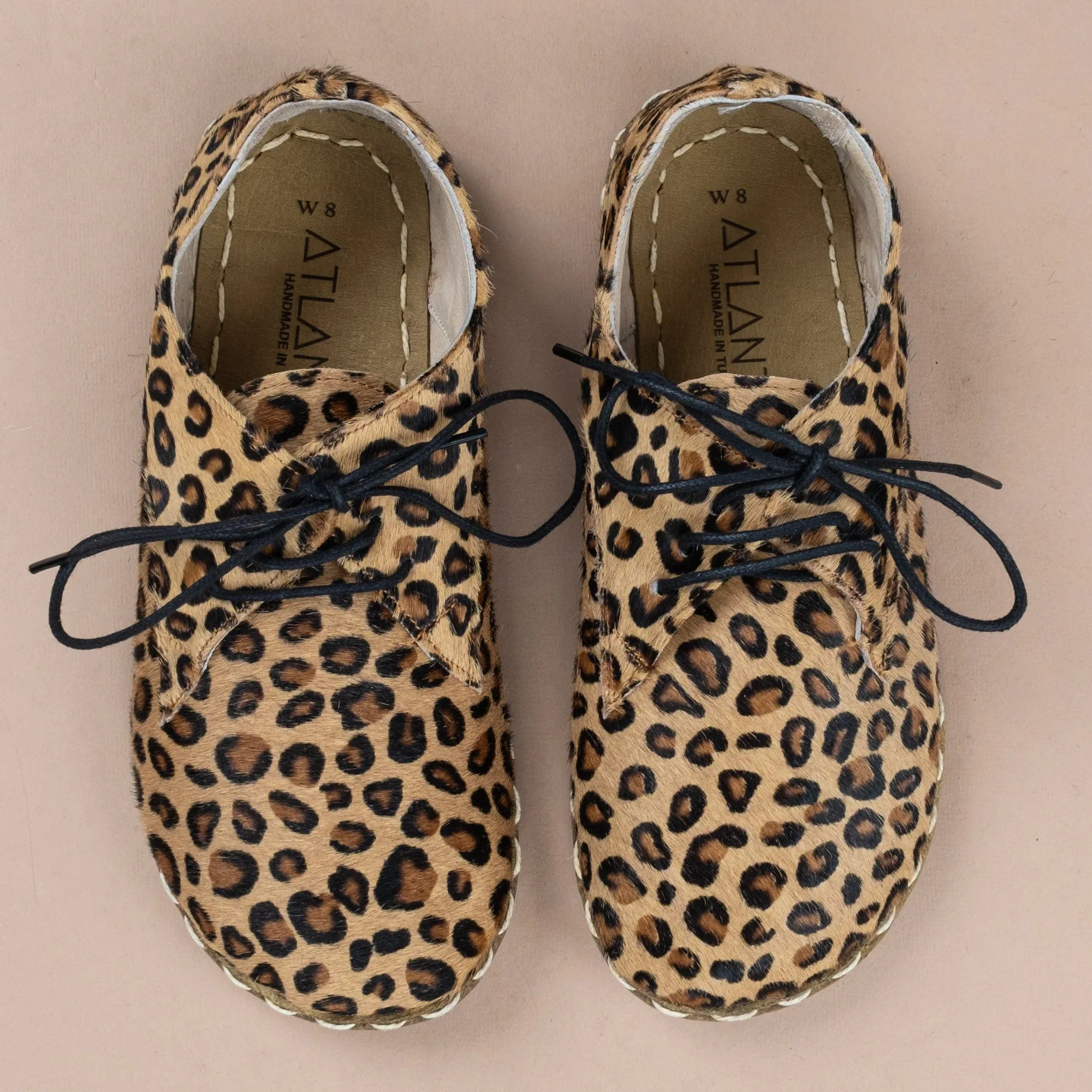 Men's Leopard Oxfords