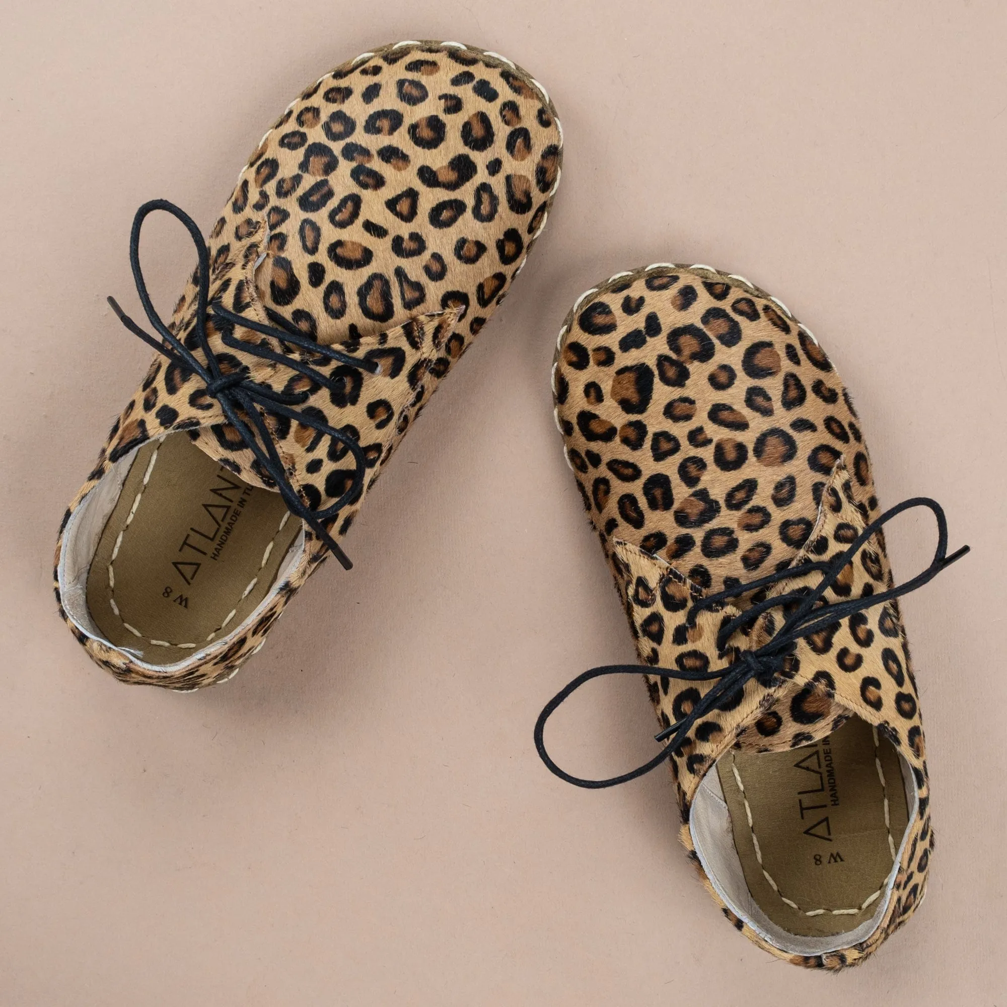 Men's Leopard Oxfords