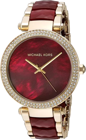 Michael Kors Parker Red Ladies Watch MK6427