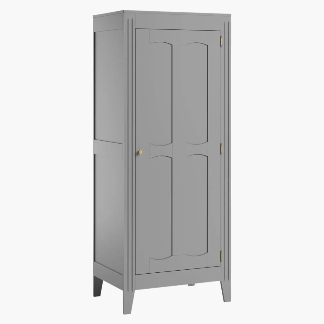 Milenne Wardrobe - Light Grey