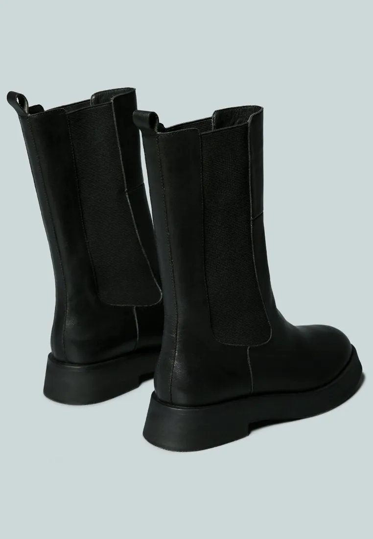 MILLER Chelsea Classic Black Boot