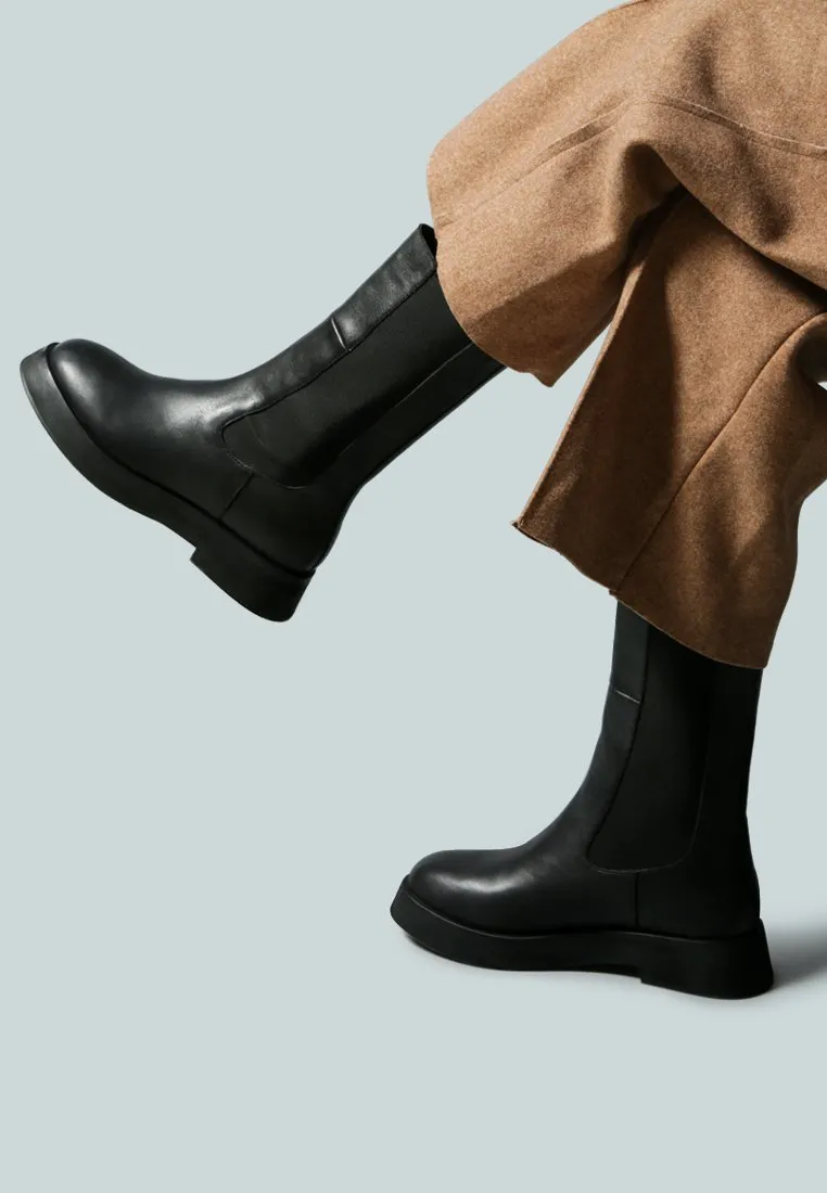 MILLER Chelsea Classic Black Boot