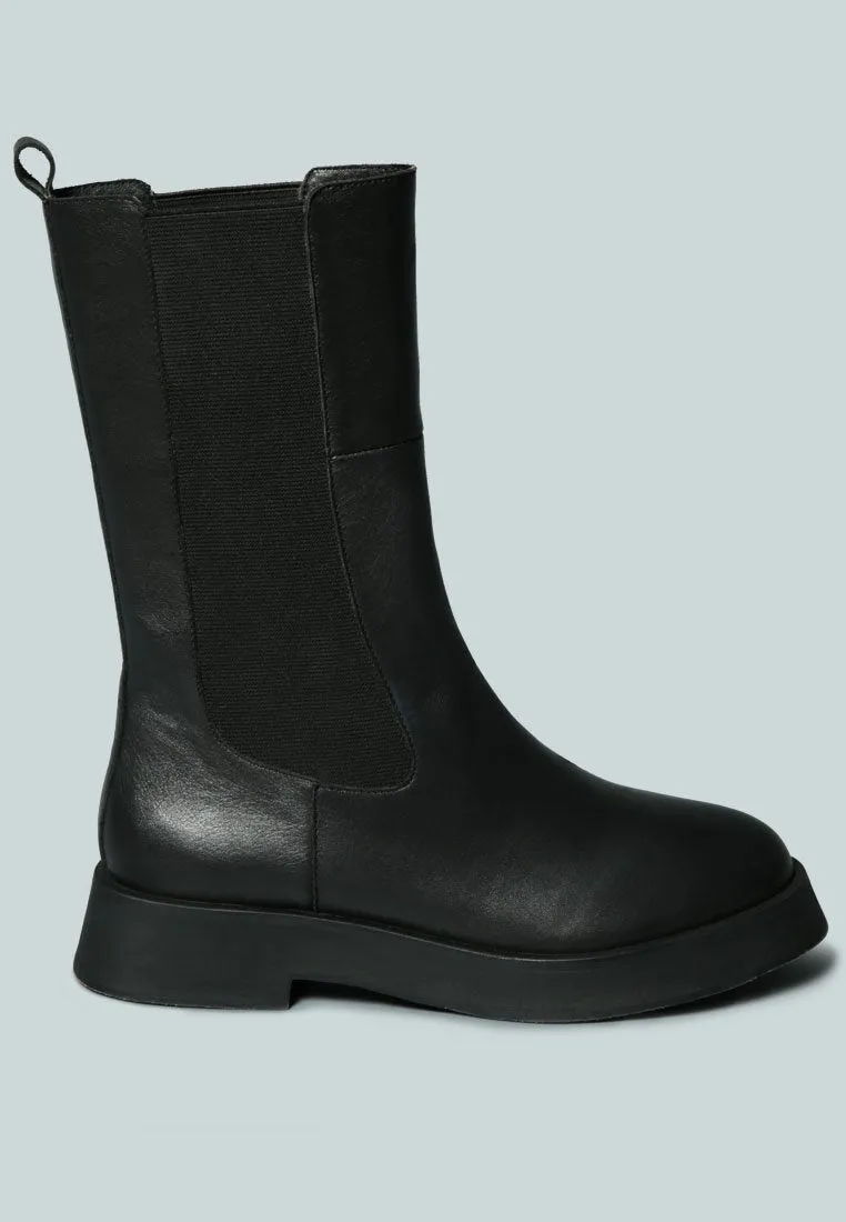 MILLER Chelsea Classic Black Boot