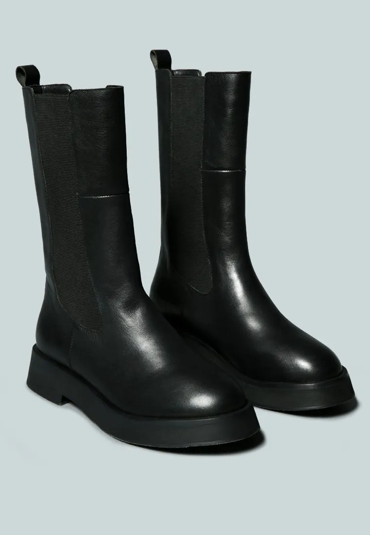 MILLER Chelsea Classic Black Boot