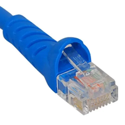 Patch Cord, CAT5E, 10 ft Blue