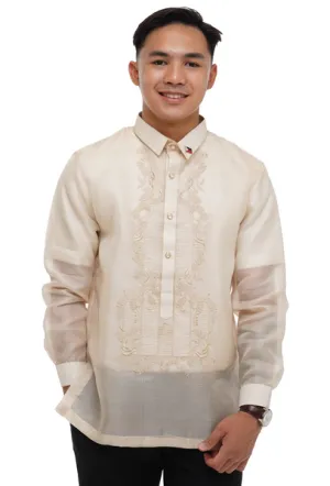 Premium Piña Cocoon Classic Elegant Barong Tagalog Men - Carlos - MR404