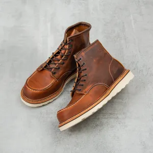 Red Wing Classic Moc Toe 1907 Boot - Copper Rough & Tough Leather