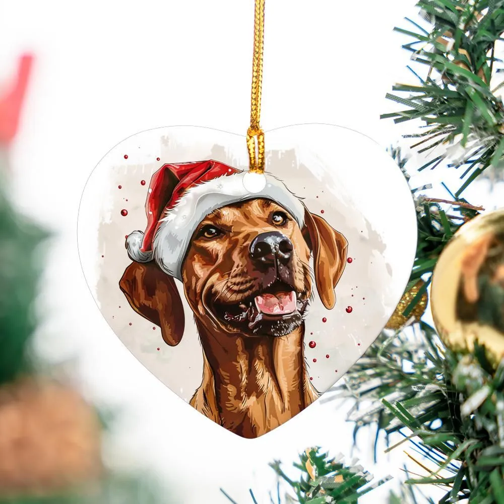 Rhodesian-Ridgeeback-1 Christmas Ornament