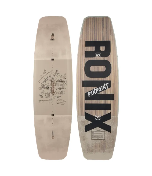 Ronix Pinpoint Wakeboard Package with Diplomat Boots (2025)