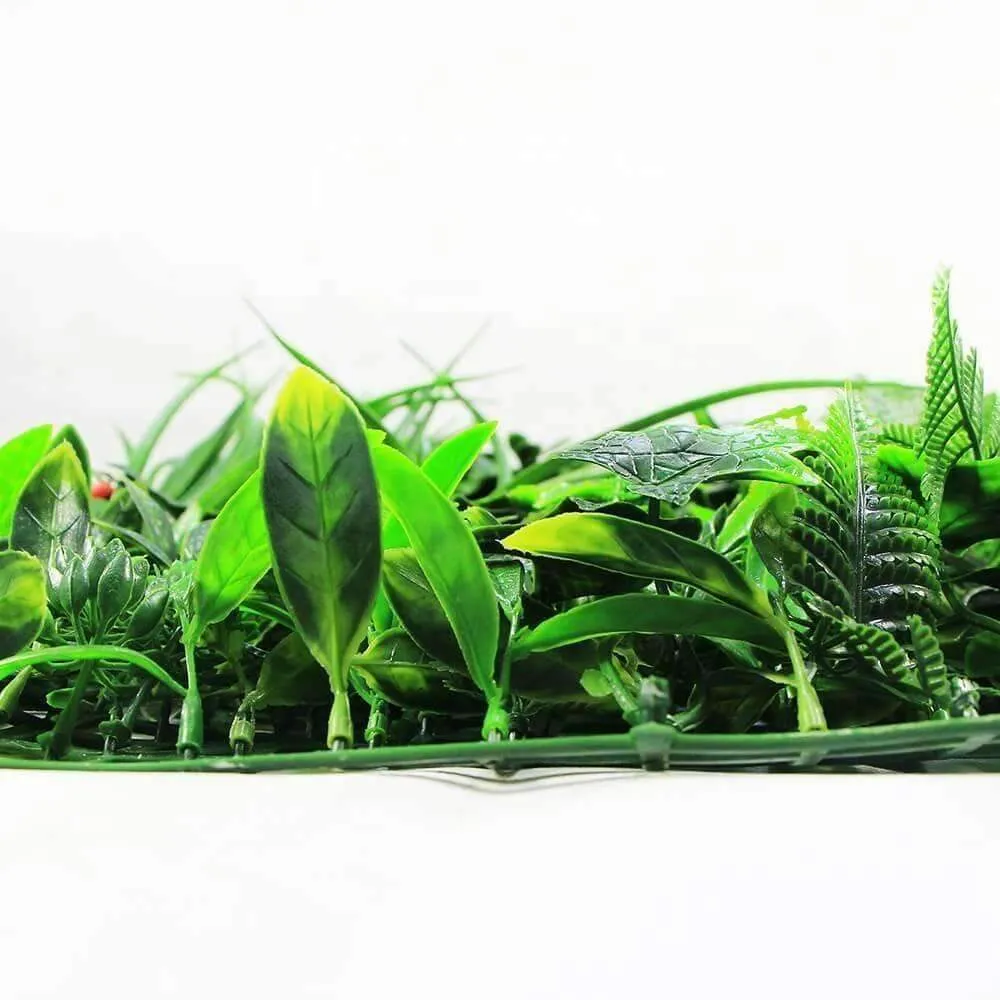 Sample - UV Green Beet Artificial Vertical Garden (25cm x 25cm)