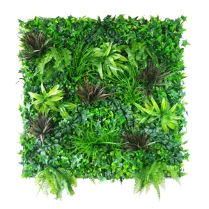 Sample - UV Green Beet Artificial Vertical Garden (25cm x 25cm)