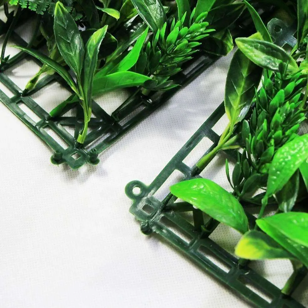 Sample - UV Green Beet Artificial Vertical Garden (25cm x 25cm)