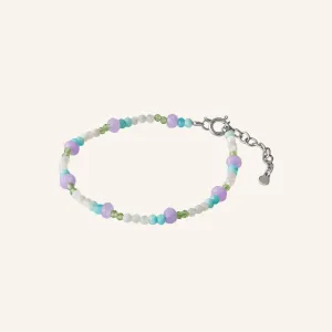 Sea Colour Bracelet - Silver - Pernille Corydon