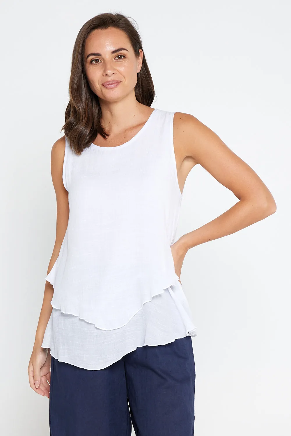 Stephanie Top - White