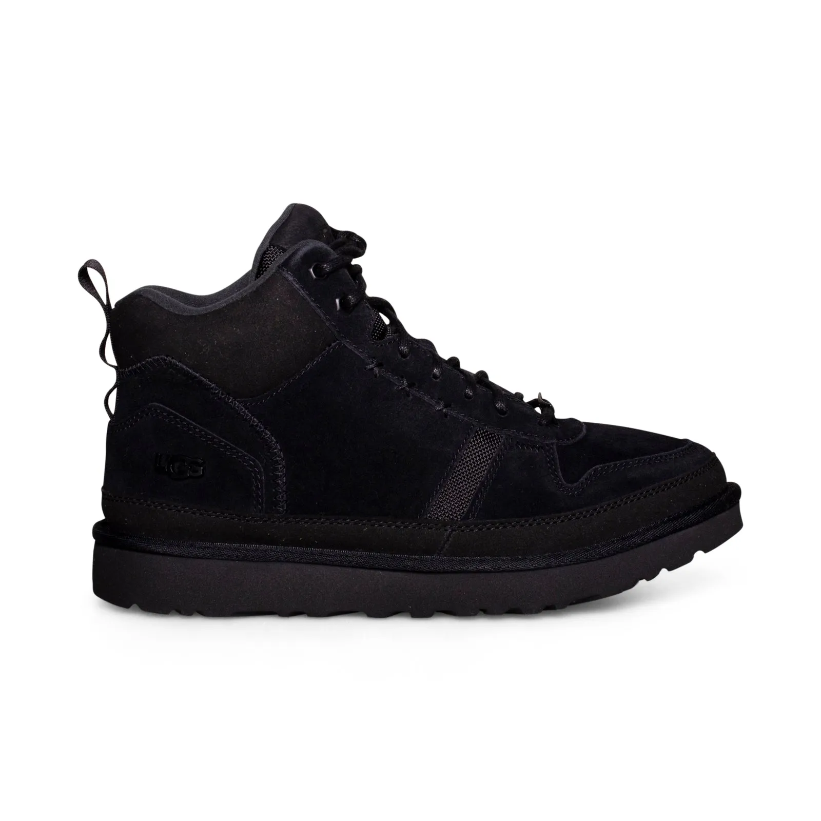 UGG Highland Hi Heritage Black Suede Sneakers - Men's