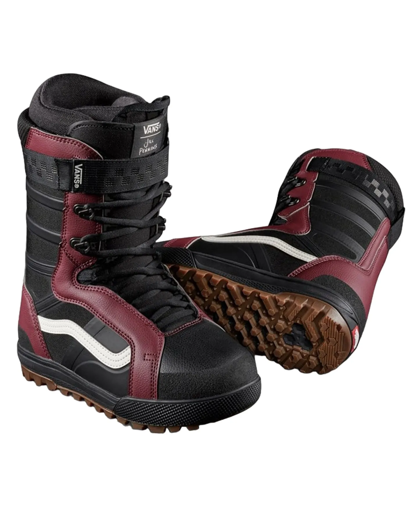 Vans Hi-Standard Pro Jill Perkins Women's Snowboard Boots - Black/Burgundy - 2024