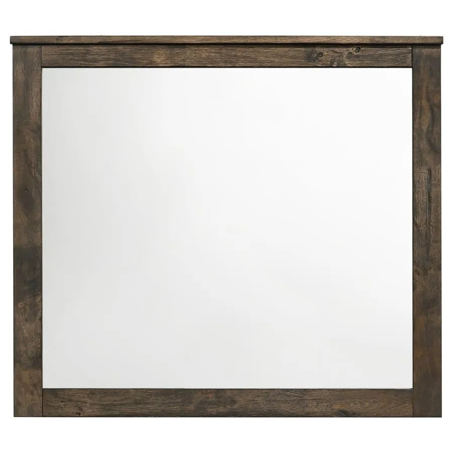 Woodmont - Dresser Mirror - Rustic Golden Brown